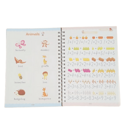 Magic Book – باك متكامل لتعلم الكتابة بالعربية والإنجليزية + 20 حبر